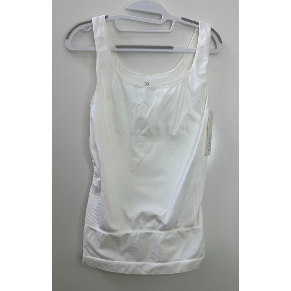 NWT BLANQI Pull Down Postpartum Nursing Support Tank Top Winter White Size Large - Picture 11 of 13
